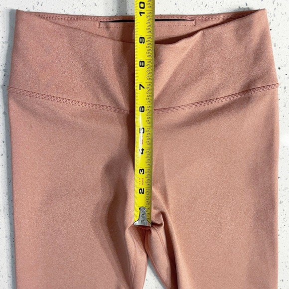 Nike Dri-Fit Crop Leggings Pink/Peach/Muave Women’s S Capri Yoga Pants - Picture 4 of 6
